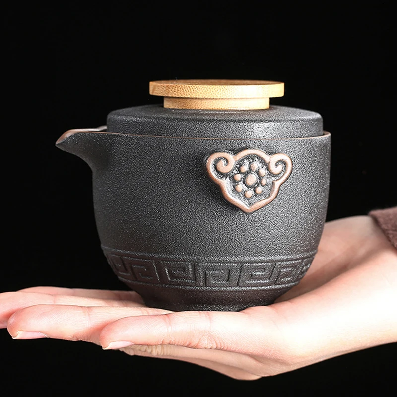Portable High Grade Chinese Te - Korean Tea Set recension och pris