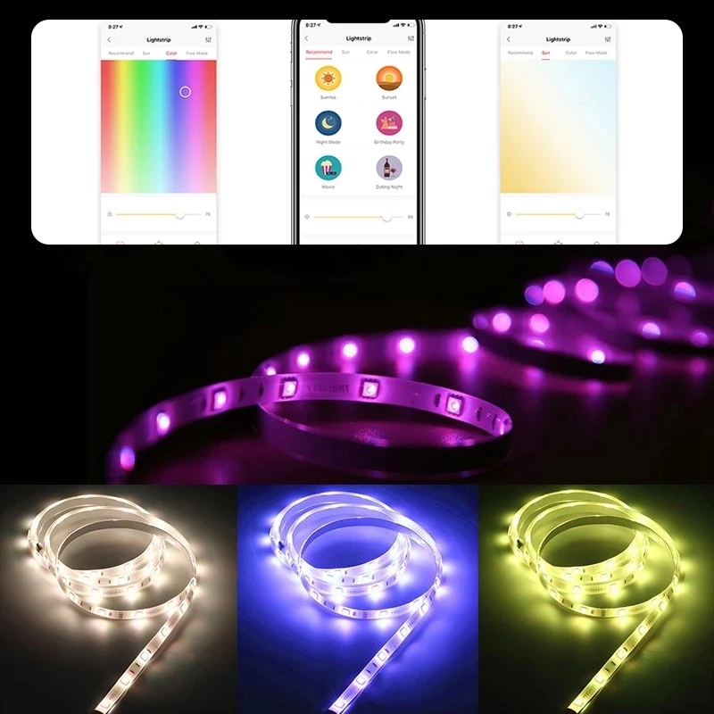 Yeelight Aurora Smart 2M Light - Yeelight Light Lightstrip recension och pris