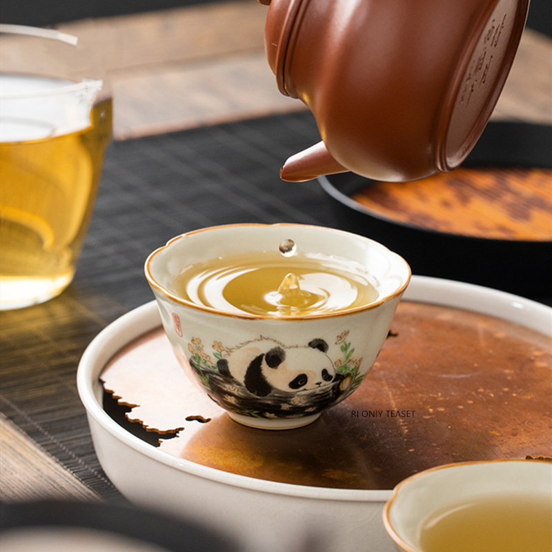 1 Pc Chinese Tradition Ru Kiln - Korean Tea Set recension och pris