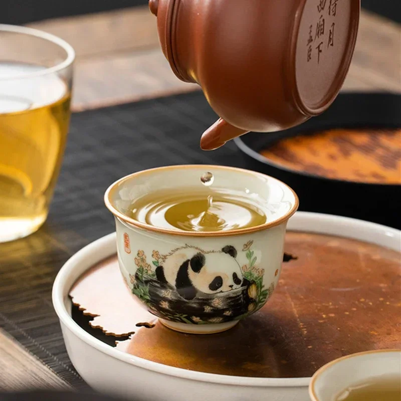 1 Pc Chinese Tradition Ru Kiln - Korean Tea Set recension och pris