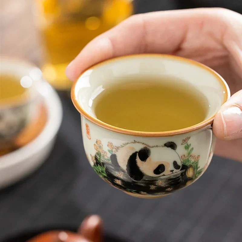 1 Pc Chinese Tradition Ru Kiln - Korean Tea Set recension och pris