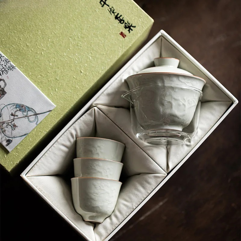 Boutique Handmade Relief Cover - Korean Tea Set recension och pris