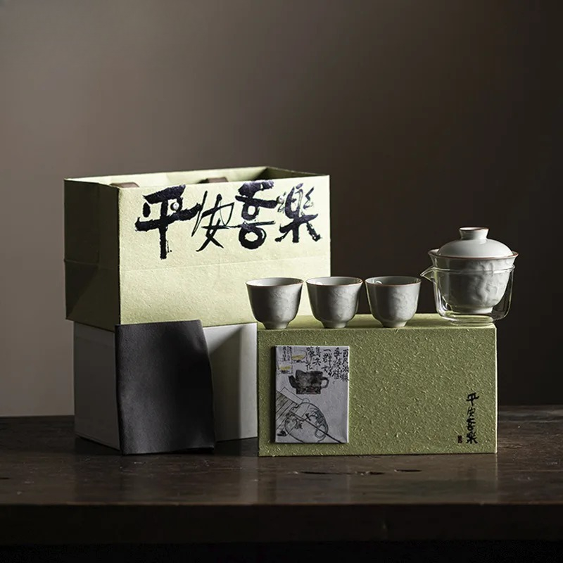Boutique Handmade Relief Cover - Korean Tea Set recension och pris