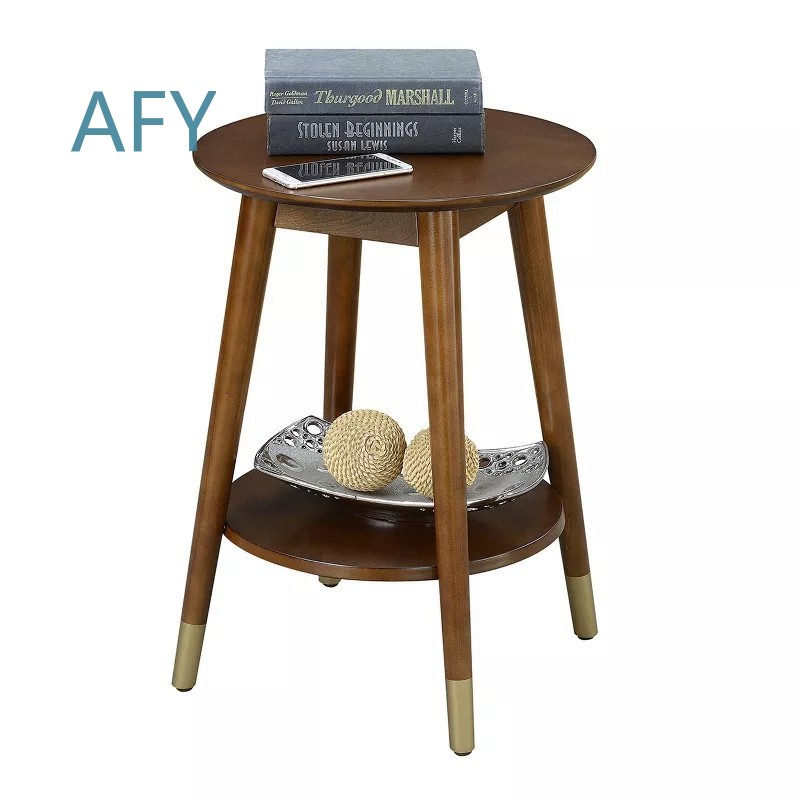 Wooden Side Table with Bottom  - Muji Home Storage recension och pris