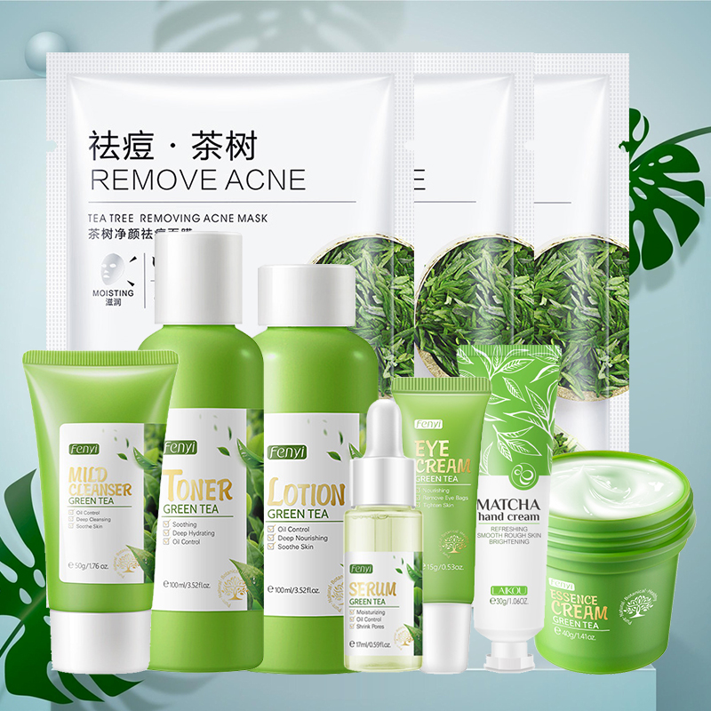 Facial Products Kit Sakura / G - Korean Tea Set recension och pris