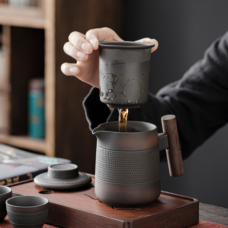 High-end Purple Pottery RetroT - Korean Tea Set recension och pris