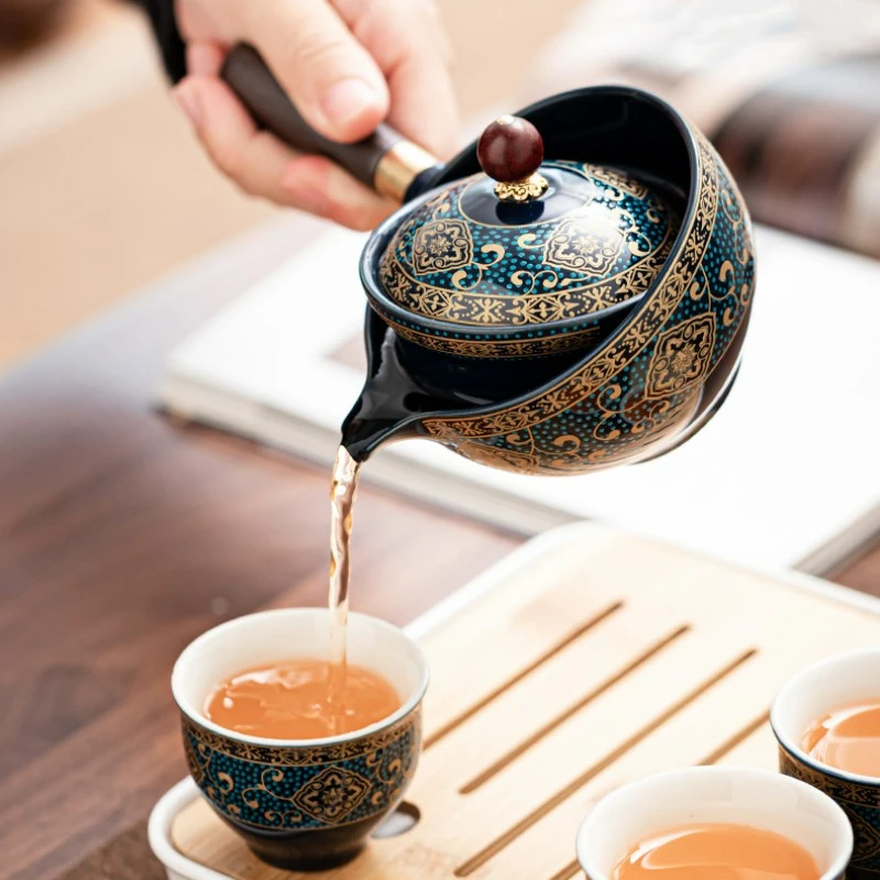 Chinese Kung Fu Tea Set Sand C - Korean Tea Set recension och pris