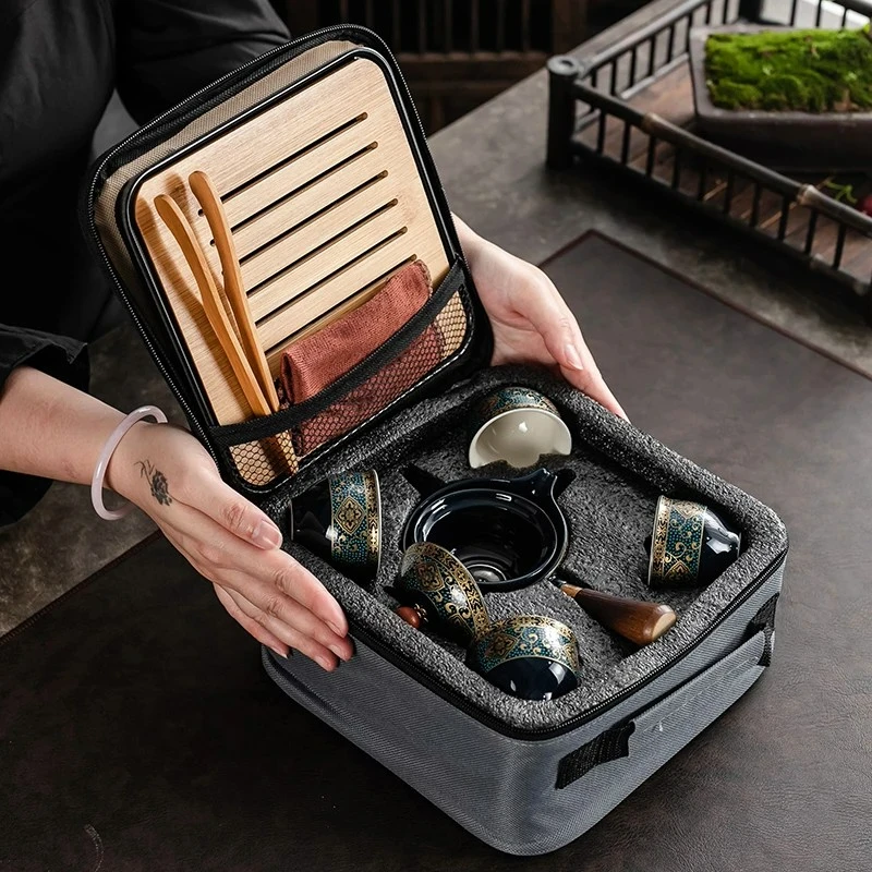Chinese Kung Fu Tea Set Sand C - Korean Tea Set recension och pris