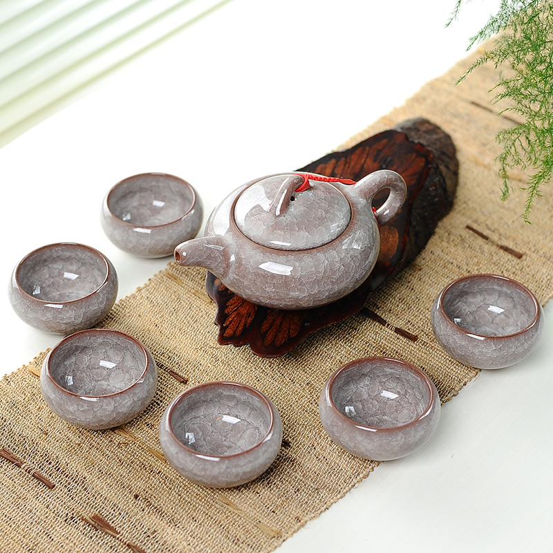 7pcs Ceramic Tea Set with Ice  - Korean Tea Set recension och pris