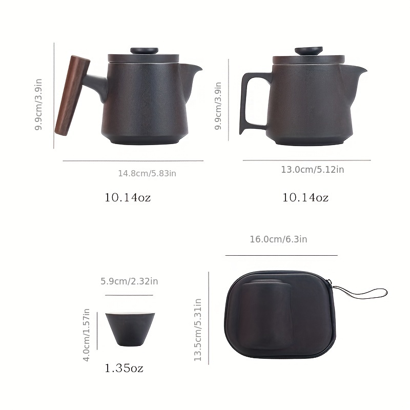 Exquisite Ceramic Three-Piece  - Korean Tea Set recension och pris